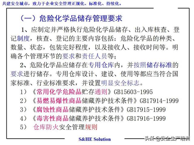 危险化学品全流程管理，第4讲：储存运输（在危险化学品的生产经营储存运输使用等过程中）