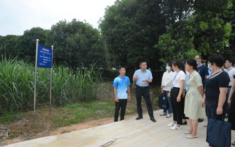 全区科研院所基层党组织书记培训示范班学员到桂林市农业科学研究中心参观