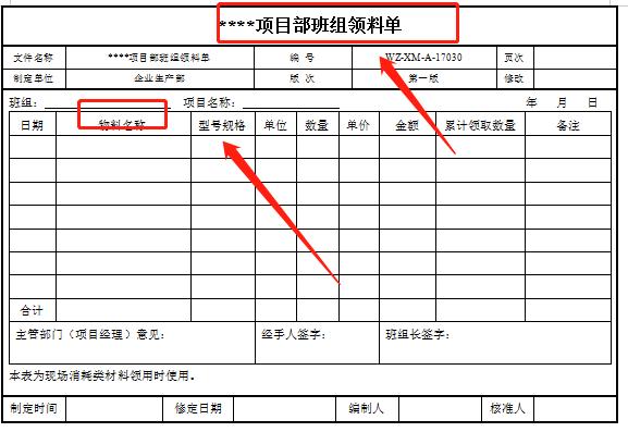 项目经理必备！名企编制建设工程项目部常用表格77个，拿来就能用