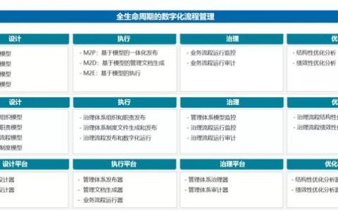 数字化流程管理：管什么、怎么管（实现数字化管理的关键流程）