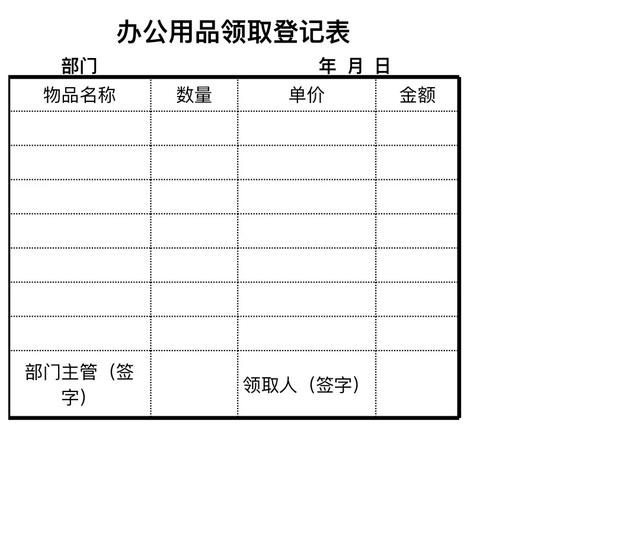 非常详细的办公用品管理制度，从采购到领用，附完整配套表格（办公用品采购及领用管理制度）