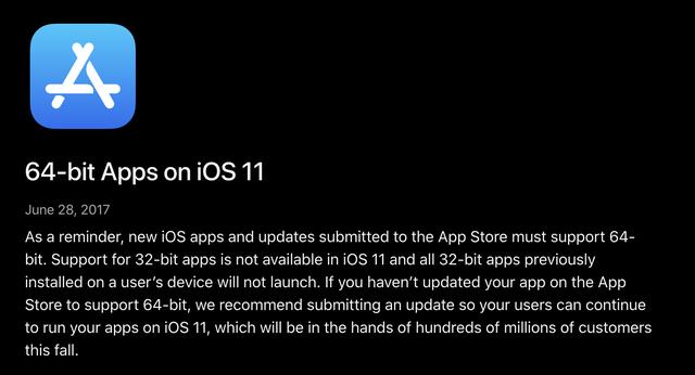 一键释放iOS 64位App潜力