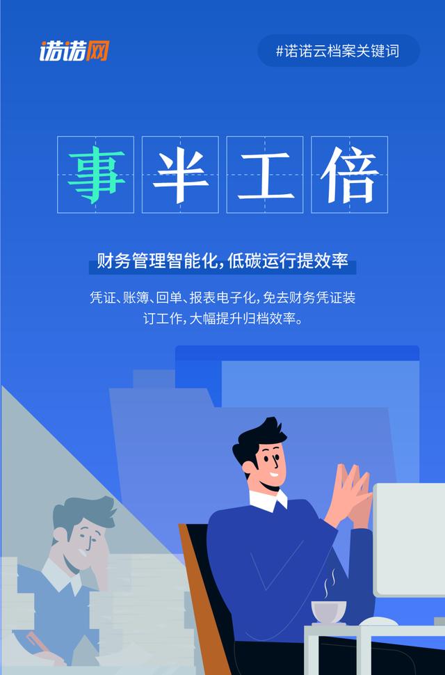 诺诺云档案助力企业档案管理无纸化智能化，助力实现碳中和