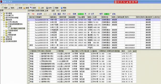 勤哲Excel服务器做高铁施工项目管理系统