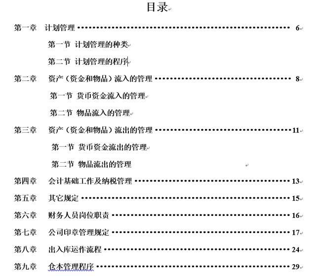 建筑工程公司财务管理手册及流程（含表格）-共66页（建筑公司内账常用表格百度文档）