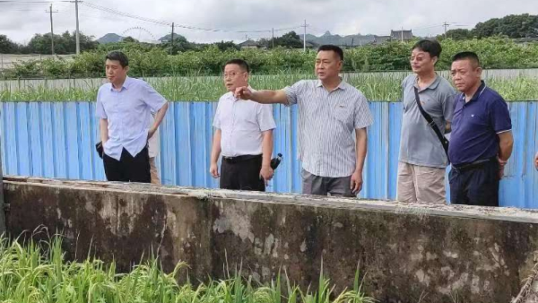 广西农科院后勤基地党支部、水稻所党支部到桂林分院调研
