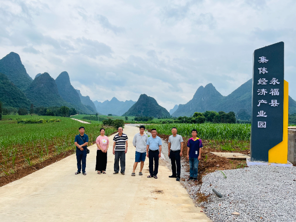 国家糖料产业体系桂林综合试验站到永福县集体经济产业园开展技术服务