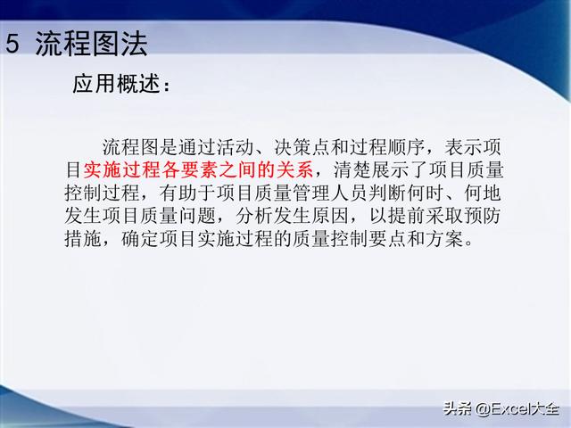 0个经典的项目质量管理分析工具，附34页PPT，推荐项目经理学习（质量管理工具的应用实例分析）"