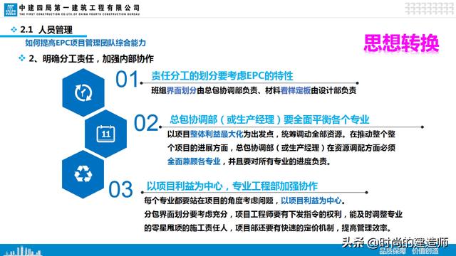 中建EPC项目管理与最新科技创新（实例）（中建epc项目策划）