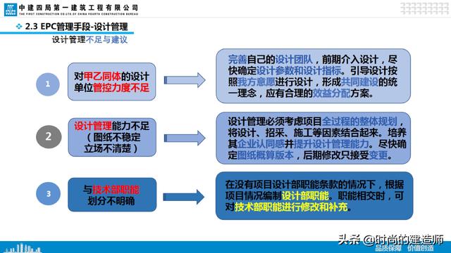 中建EPC项目管理与最新科技创新（实例）（中建epc项目策划）