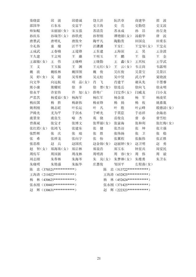 速戳！2022年第九、十批中级注安师注册人员名单公布！（第五批注安师名单）