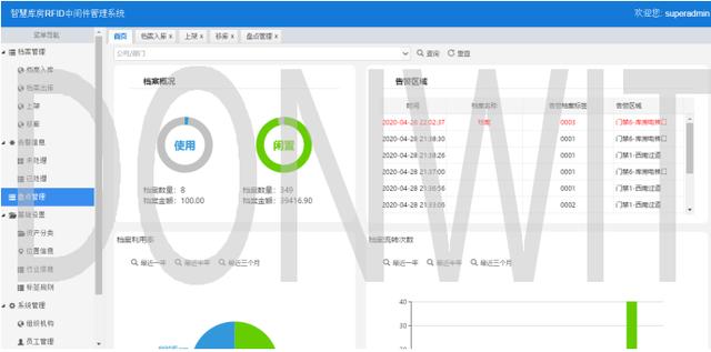 RFID智能档案管理系统-杭州东识科技（基于rfid的档案管理系统）