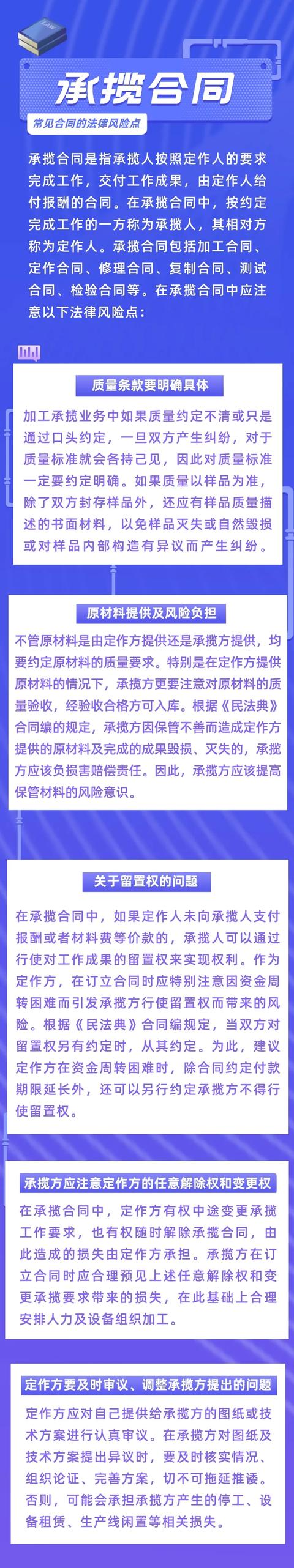 干货！企业在合同管理方面的法律风险防控（企业合同管理与法律风险防控）