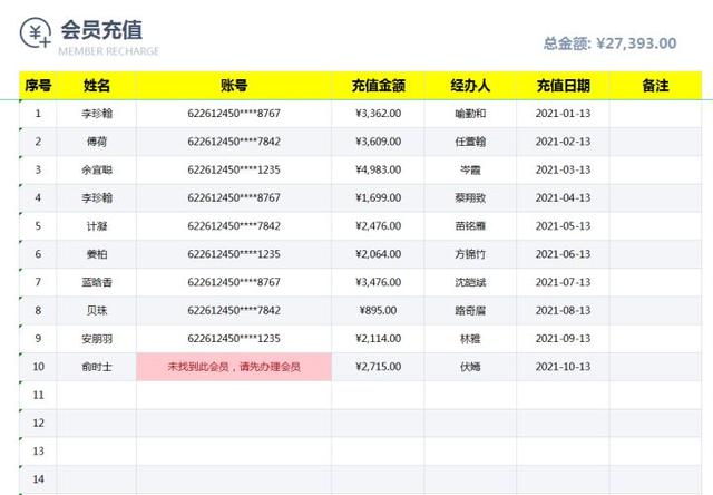 熬了整整8个小时，终于把这份Excel会员管理系统做好了，免费实用（excel会员系统怎么做）