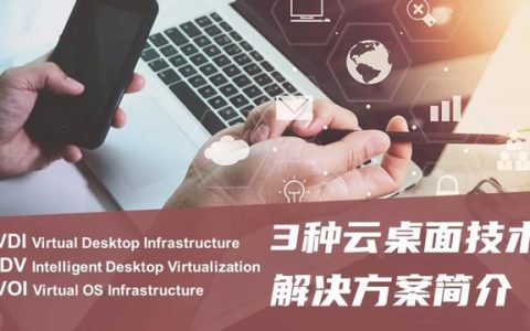 3种云桌面（VDI、IDV、VOI）技术解决方案简介（云桌面vdi和idv）