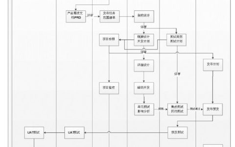 标准的项目管理完整流程图（标准的项目管理完整流程图怎么做）